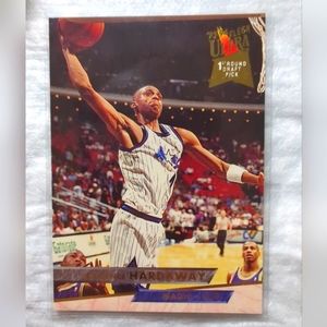 93-94 FLEER ULTRA ROOKIE ANFERNEE HARDAWAY “PENNY” RC Rookie #305 Orlando Magic